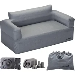 Luftsofa - Easy Air Double - Aufblasbares Sofa - Outdoor - 2 Personen grau No Size