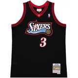 Mitchell & Ness Mitchell Ness, Unterhemden Maillot Philadelphia 76ers Schwarz, M