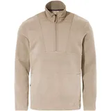 Vaude Mineo Fleece Mit Halbem Reißverschluss - Linen - M