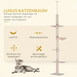 PawHut Kratzbaum 40 x 34 x 230-260 cm