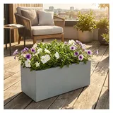 ethick Blumentopf Rechteckig 58 78 x 29 x 30 cm Beton-Grau