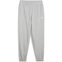 Puma Essentials Elevated French Terry Jogginghose Herren 04 light gray heather L