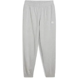 Puma Essentials Elevated French Terry Jogginghose Herren 04 light gray heather L