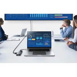 Baseus 6in1 Power Delivery USB-C Hub Schwarz