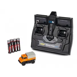 CARSON RC-Auto Unimog U406 Kommunal 2,4GHz RTR grau, orange, schwarz (500504125)