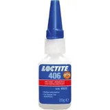 LOCTITE 406 Sofortklebstoff Kunststoffe und Elastomere niedrige Viskosität 20 g