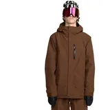 Volcom L Ins Gore-tex Jacke - Brown - S