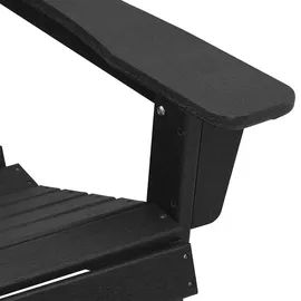 vidaXL Gartenstuhl 83 x 74 x 92 cm schwarz 2 St.