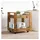 vidaXL Schreibtischwagen Altholz 60 x 45 x 60 cm Holzwerkstoff