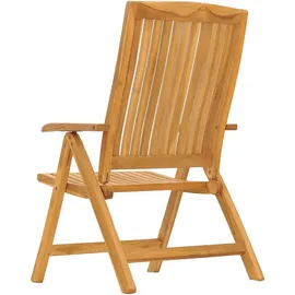 vidaXL Gartenstuhl 74,5 x 51 x 33 cm braun 4 St.