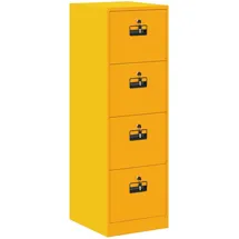 vidaXL Aktenschrank 44 x 50 x 106,5 cm Senfgelb