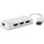 TRENDNET TRENDnet, TU3-H4E, 4-Port USB 3.0 Hub, Plug & Play, kompakter USB 3.0 Hub, kompatibel mit Linux, Windows, Mac, Nintendo Switch, abwärtskompatibel mit USB 2.0, weiß