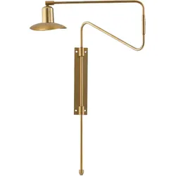 House Doctor - Swing Wandleuchte Messing - cm - 63 cm