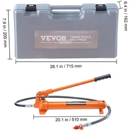 Vevor Wagenheber Stahl 10 t orange