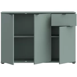 Forte Sideboard GABRIO (BHT 120x82x34 cm, - grün - BHT 120x82x34 cm