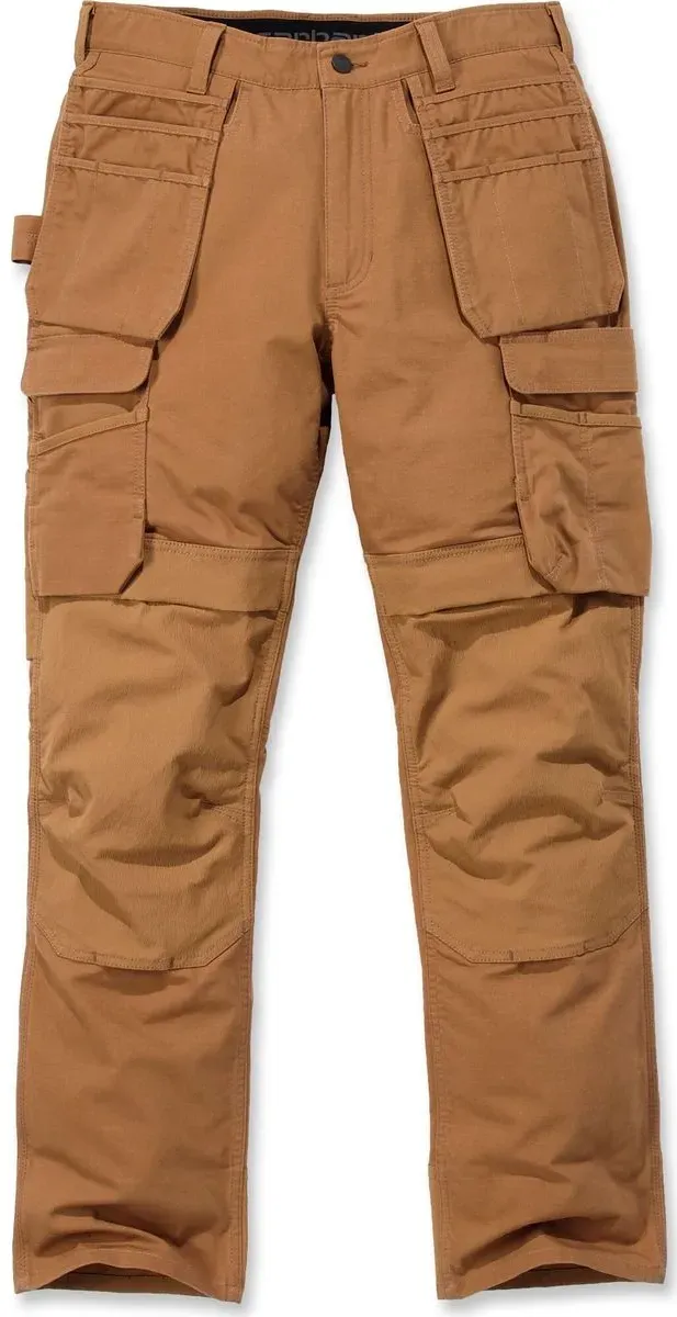 Carhartt Steel Rugged Flex Relaxed Fit Double-front Cargo Work Trousers carhartt® brown (211) W34 L34