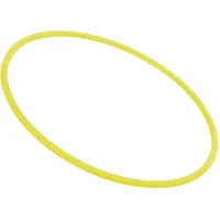 Gymnastikreifen aus Kunststoff, ø 60 cm, 288 g, Gelb