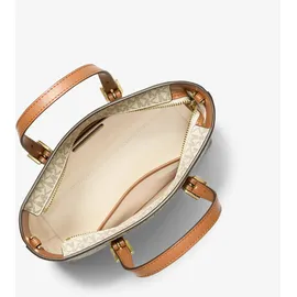 Michael Kors Quinn Small Umhängetasche Kunstleder White