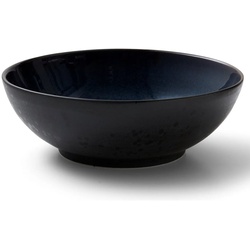 Bitz Salatschüssel Salatschüssel matt black / shiny dark blue 30 cm bunt
