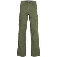 Jack & Jones Junior Kane Harlow Cargohose Dusty Olive