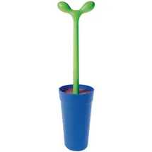 Alessi Klosettbürste MERDOLINO Blau