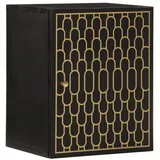 vidaXL Bad-Wandschrank 38x33x48 cm Massivholz Mango vidaXL