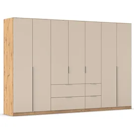Rauch Drehtürenschrank »Kleiderschrank Schrank Garderobe AGORDO mit Dekor- oder Hochglanzfront«, (in zwei Griff-Farben mit Dekor- oder Hochglanzfront), mit Außenschubkästen, in 6 Breiten und 2 Höhen MADE IN GERMANY, braun