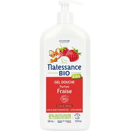 Natessance Shampoo Kids Erdbeere, Vanille 500ml