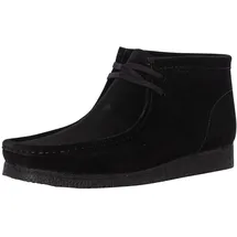CLARKS Wallabee Boot Herren Schwarz 45