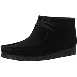 CLARKS Wallabee Boot Herren Schwarz 45