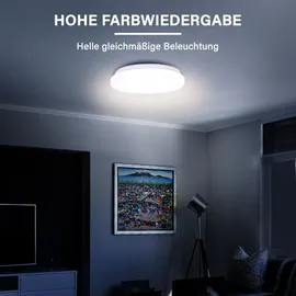 MegaLight LED Deckenleuchte Shining Basic 48cm 32 W, mit Fernbedienung