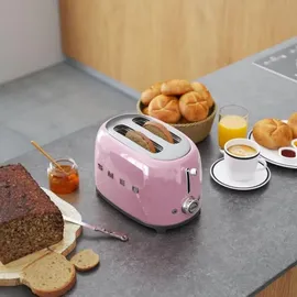 Smeg TSF01PKEU Cadillac Pink / Hochglanz