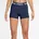 Pro Mid-Waist kurze Leggings Damen 410 midnight NAVY/WHITE XL