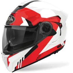 Airoh Specktre Clever Klapphelm, rot, Größe XS für Männer