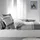 Traumschlaf Spencer Gestreift Grau 200 x 220 cm + 2 x 80 x 80 cm
