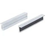 BGS Schraubstock Schutzbacken 2-tlg. Aluminium Breite 150 mm grau