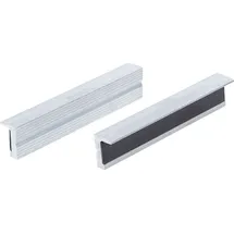 BGS Schraubstock Schutzbacken 2-tlg. Aluminium Breite 150 mm grau