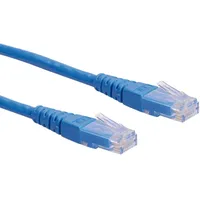 Roline Patchkabel Kat.6 (Class E) UTP, blau, 1,5 m