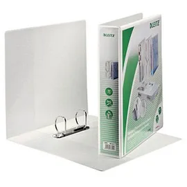 Leitz Präsentationsringbücher 2-Ringe weiß 6,3 cm DIN A4