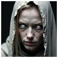 Aricona Kontaktlinsen - komplett weiße Kontaktlinsen mit Gitternetz-Motiv zum