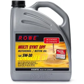 Rowe HIGHTEC MULTI SYNT DPF 20125-0050-99 5W-30 5 l