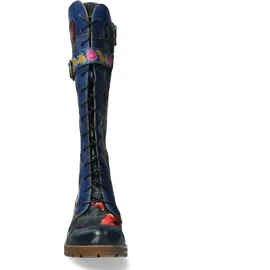 LAURA VITA Stiefel blau / mischfarben 37