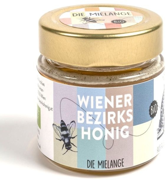 Wiener Bezirks Honig - Gemischter Satz Die Mielange Cuvée von Bezirksimkerei 120 g