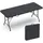 VOUNOT Campingtisch Klapptisch 180x75 cm Weiß