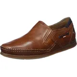Fluchos 9883 Tornado Tornado Platte Leder, Marineblau, Braunes Leder 000, 41 EU - 41 EU