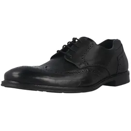 LLOYD Herren Schnürhalbschuhe Marian, Männer Businessschuhe,Derby,lose Einlage,Normalweit,Strassenschuhe,Schnuerung,lace-up,SCHWARZ,47 EU / 12 UK