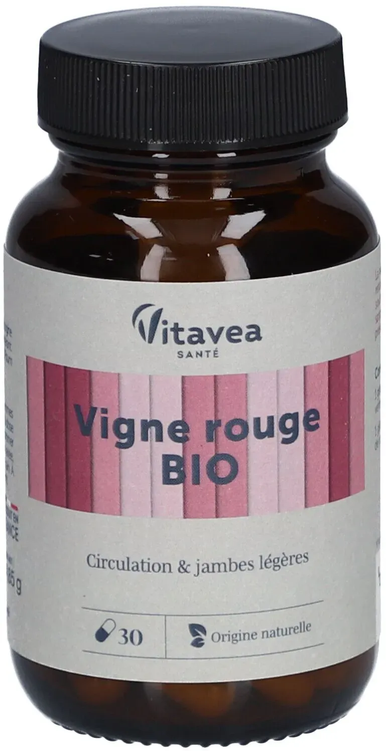 Vitavea Les Essentiels Bio Rote Weinrebe Blutkreislauf