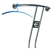 Haku-Möbel Wandgarderobe Modern Aluminium