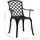 vidaXL Bistro-Set 3-tlg. schwarz 315592