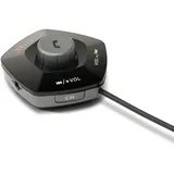 Technaxx FM Transmitter + Aufladen + MP3-Player + Bluetooth, LCD-Display (FMT1100BT), schwarz, 16 x 11 cm